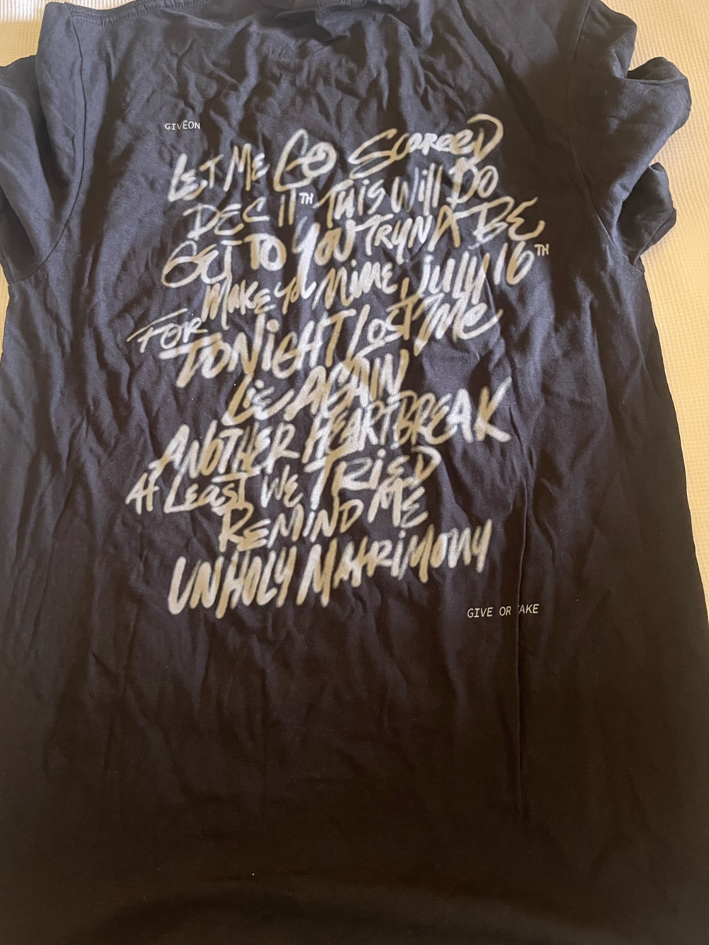 Giveon Give or Take Album T-shirt - Picture 2 of 2